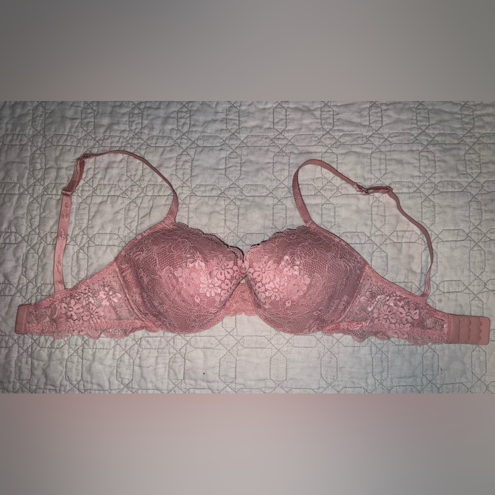 Victoria Secret Dream Angels Pink Ipex Bra 34DD